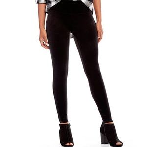 SPANX Velvet Luxe Velour Leggings size XL Black